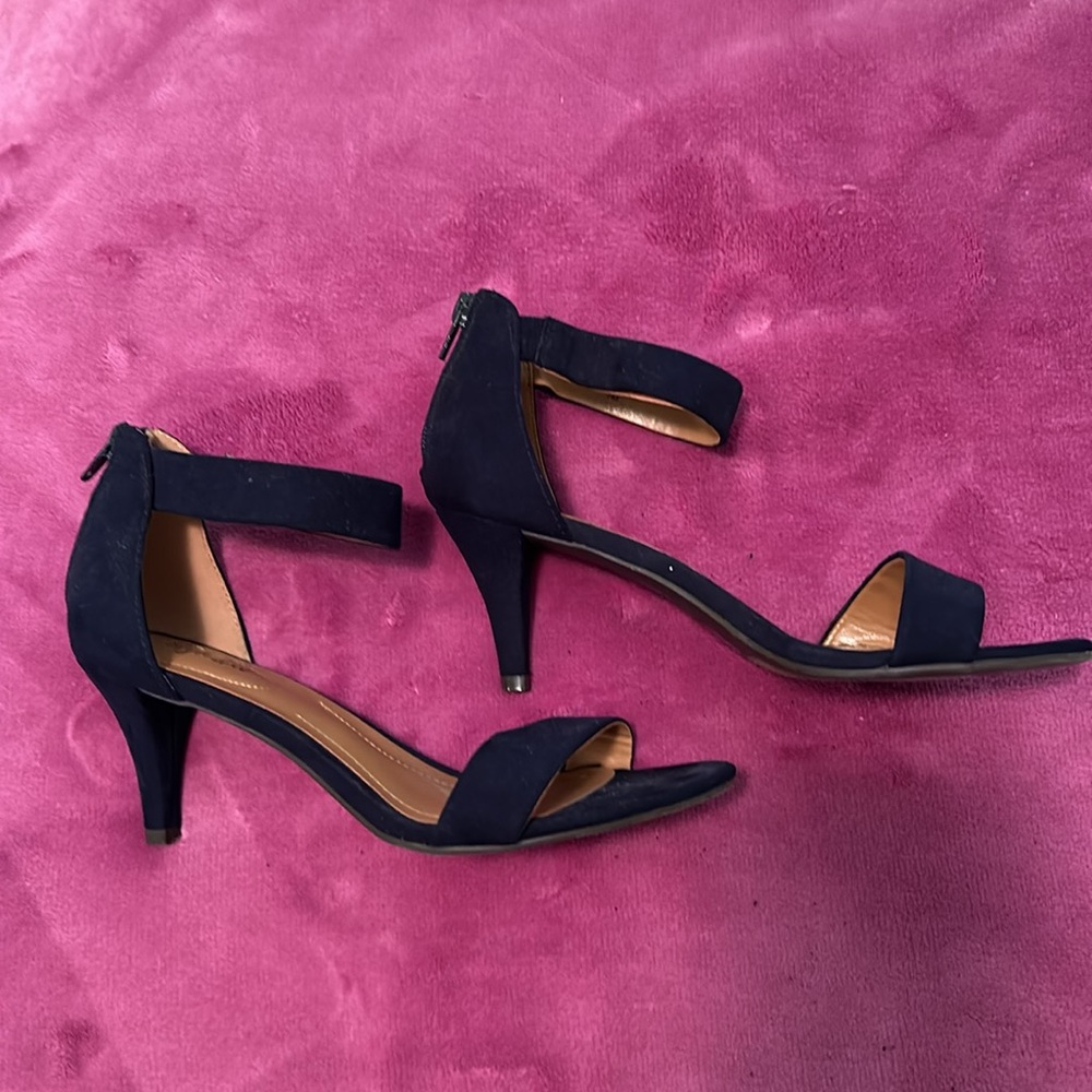 Style and Co blue heels size 7 - Picture 2 of 8